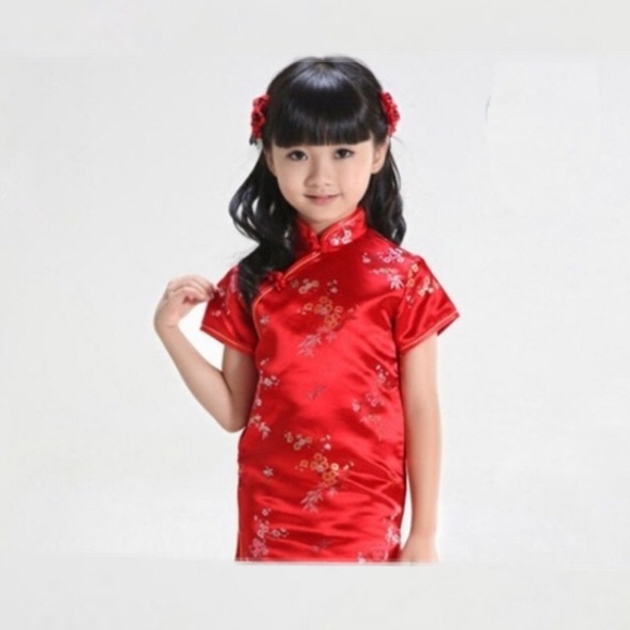 🎃Girls Qipao dress.🎃 - Picture 1 of 8